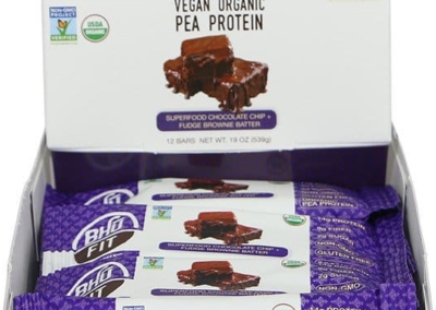 Bhu Vegan Protein: Chocolate Chip - Fudge Brownie Batter
